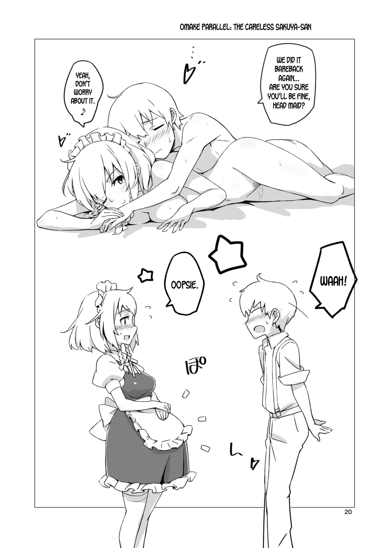 Hentai Manga Comic-Secret Sakuya-san-Read-19